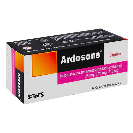 Ardosons Box With 20 Capsules