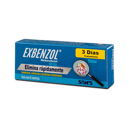 Exbenzol Box with 6 tablets